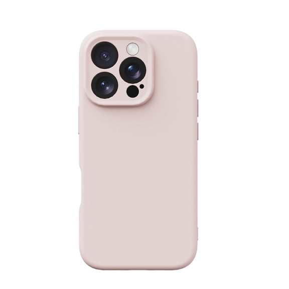 Liquid Silicone Case for iPhone 12 Pro, Premium Rubber Gel Silicone Case, Full Protection Soft Microfiber Lining Case Anti-Scratch Flexible Bumper Phone Cover for iPhone 12 Pro, Pink