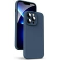 thumbnail image 1 of Liquid Silicone Case for iPhone 13 Pro Max, [Camera Protection] [Anti Fingerprint] [Wireless Charging] 4 Layer Phone Case Protective Cover, Built-in Microfiber Case Cover, 6.7", Dark Blue, 1 of 15