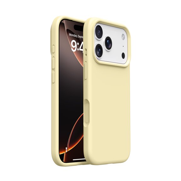 Liquid Silicone Case for iPhone 14/15/16/17 Plus/Pro/Pro Max, Slim Minimalist Design, Skin-Friendly Soft Touch, Shockproof Protection, Large Cutout Phone Cover