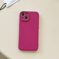 thumbnail image 1 of Liquid Silicone Case for iPhone 14, Premium Rubber Gel Silicone Case, Full Protection Soft Microfiber Lining Case Anti-Scratch Flexible Bumper Phone Cover for iPhone 14, Rose, 1 of 11