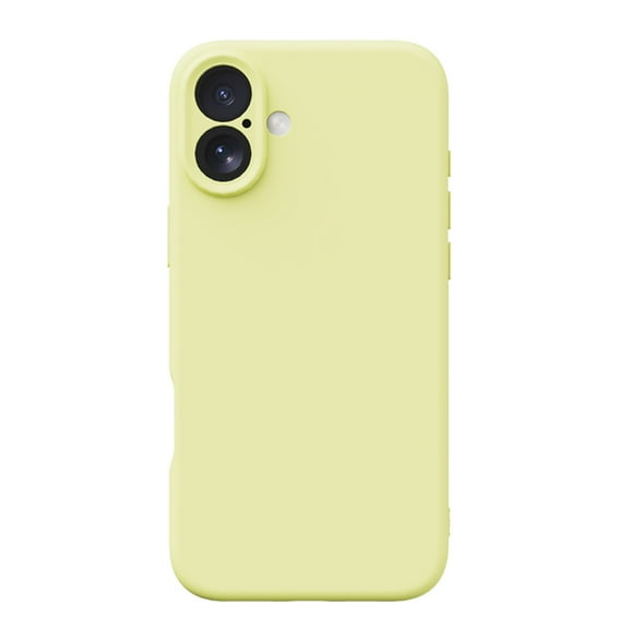 Liquid Silicone Case for iPhone 16 Plus, Premium Rubber Gel Silicone Case, Full Protection Soft Microfiber Lining Case Anti-Scratch Flexible Bumper Phone Cover for iPhone 16 Plus, Cream