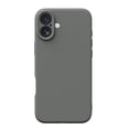thumbnail image 1 of Liquid Silicone Case for iPhone 16, Premium Rubber Gel Silicone Case, Full Protection Soft Microfiber Lining Case Anti-Scratch Flexible Bumper Phone Cover for iPhone 16, Gray, 1 of 8