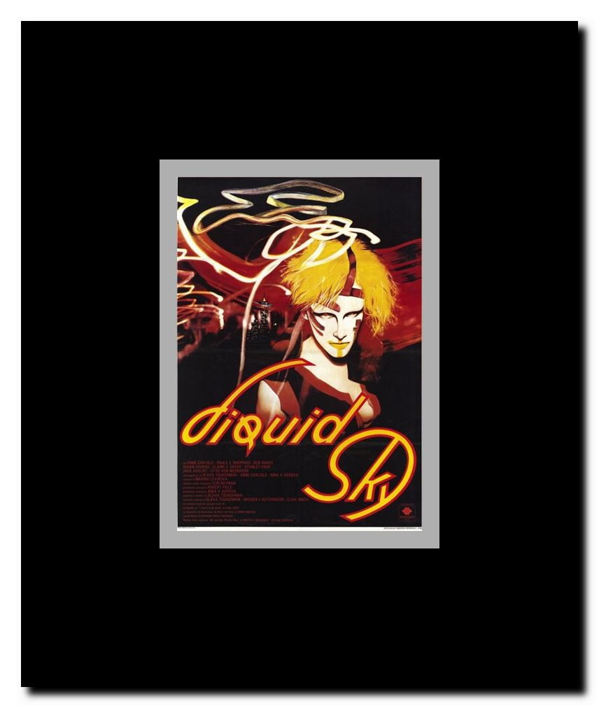 Liquid Sky Framed Movie Poster