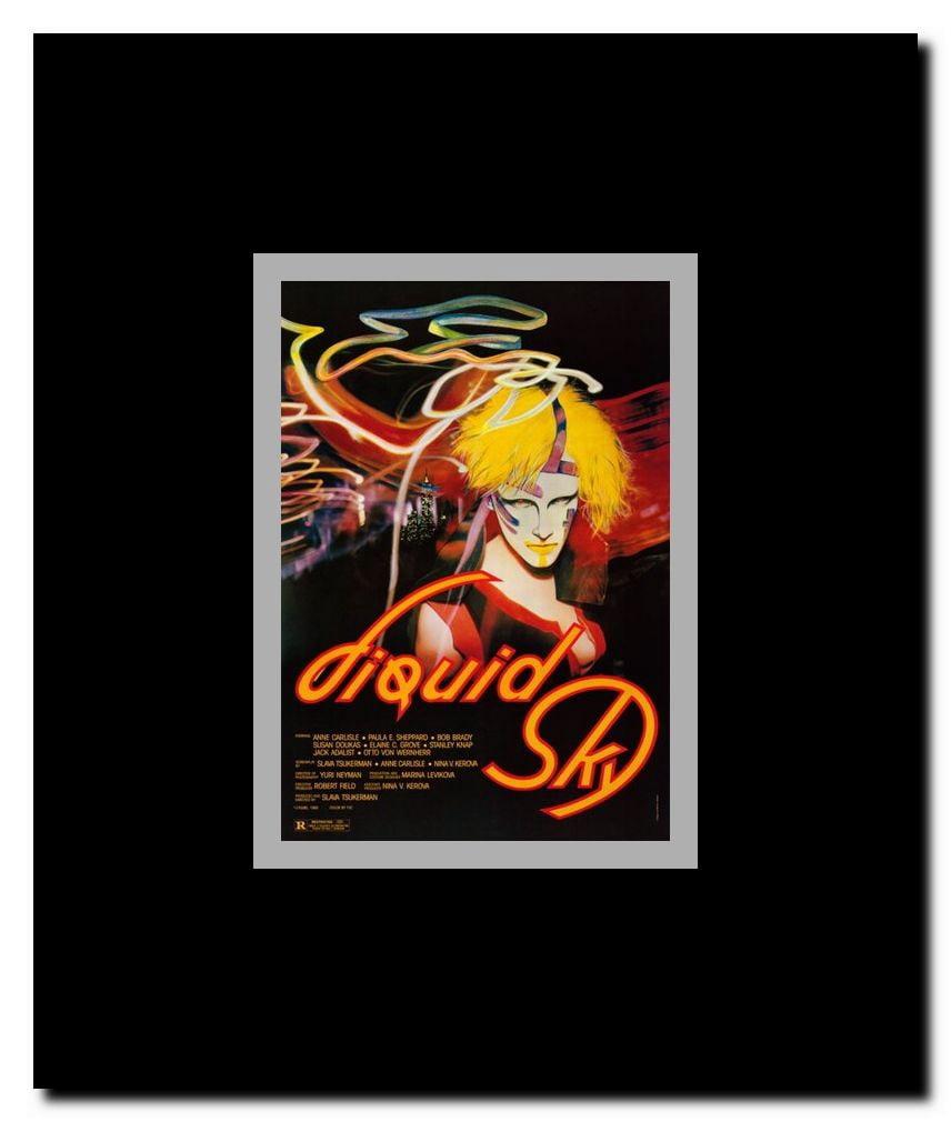 Liquid Sky Framed Movie Poster