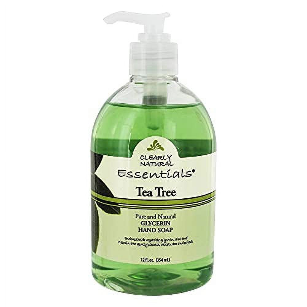 Liquid Soap With Pump Tea Tree 12 Fl Oz