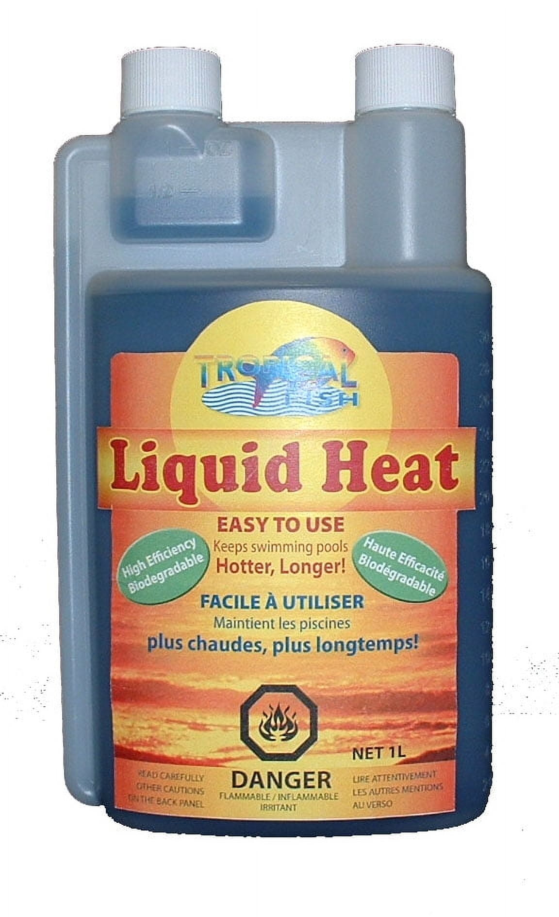 Liquid Solar Heat Pool Blanket In A Bottle - 1 Litre Self Meas ...