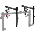 thumbnail image 1 of Liquid Stands 2 Tier Keyboard Stand Attachment - Arms Only - Adjustable Steel Double Stand Extender, 1 of 7