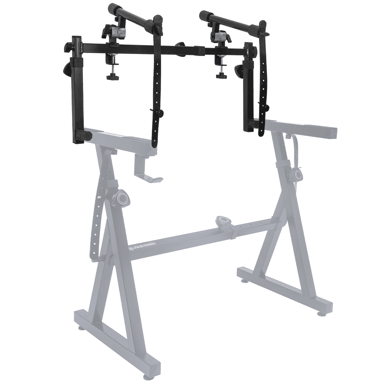 Keyboard Adjustable Rack Piano Keyboards 2 Tier Keyboard Stand Adapter - Universal Adjustable ...