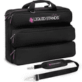 thumbnail image 1 of Liquid Stands Carry Bags for LS items (Mostly Stands) - Custom Fit for Liquid Stands Foldable Z Stand, 2nd Tier Stand with Wheels and others - Portable & Large Protective Storage - Piano Stand Case, 1 of 7