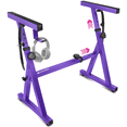 thumbnail image 1 of Liquid Stands Piano Keyboard Stand - Z Style Adjustable and Portable Heavy Duty Music Stand for Kids and Adults -Fits 54-88 Key Electric Pianos - Sturdy Musical Keyboard Stand (Purple), 1 of 8