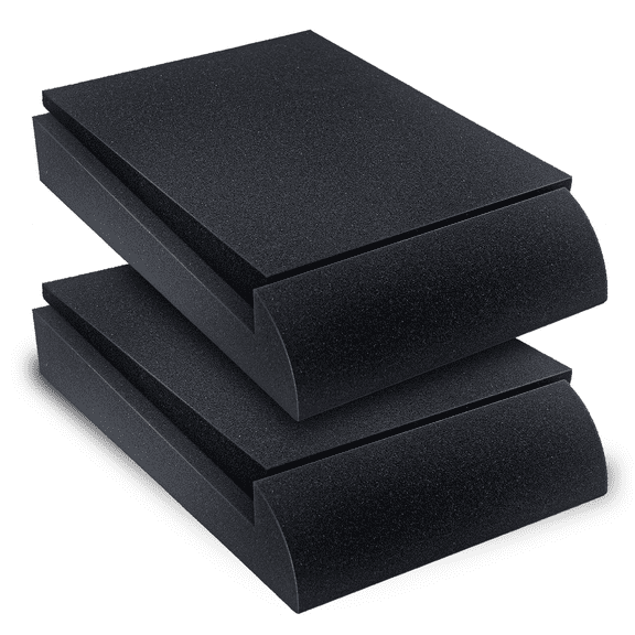 Liquid Stands Studio Monitor Sound Isolation Pads for Speakers 5" High-Density Speaker Foam Pads
