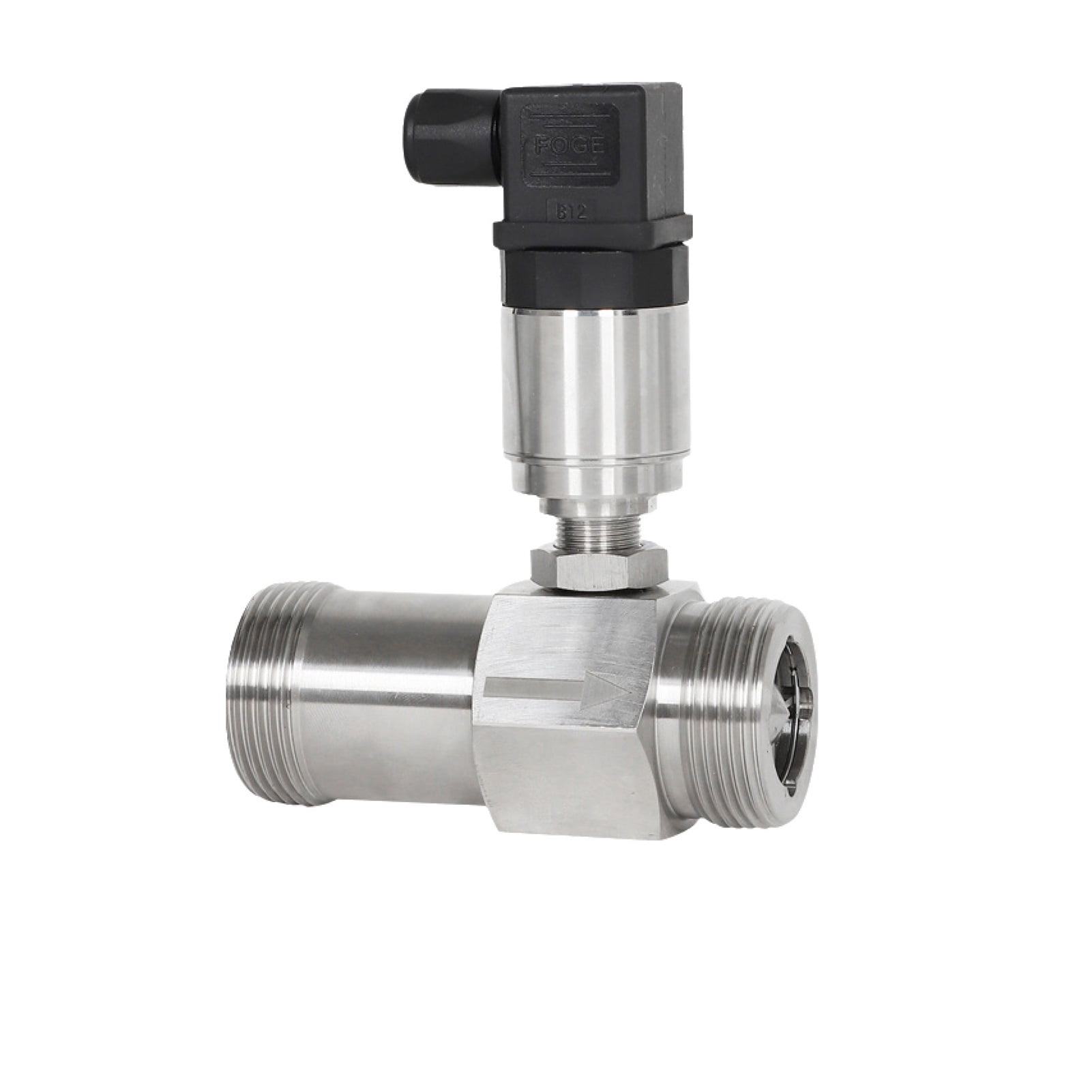 Liquid Turbine Flow Meter 4-20mA Output Digital Flow Meter 304 ...