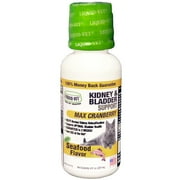 Liquid-Vet Kidney & Bladder Support Supplement for Cats, Urinary Tract Support, Seafood, 8 oz.