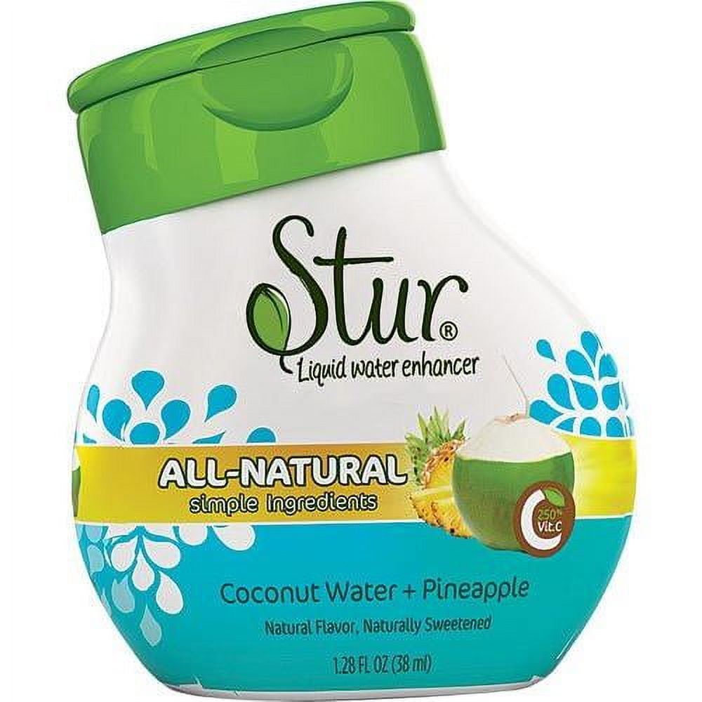 Liquid Water Enhancer Coconut Water Pineapple 1.1 Fl Oz 2 Pc