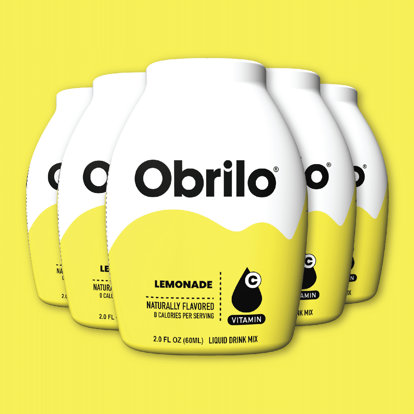 Liquid Water Enhancer Lemonade 5 Pack Drink Mix, SugarFree, Zero