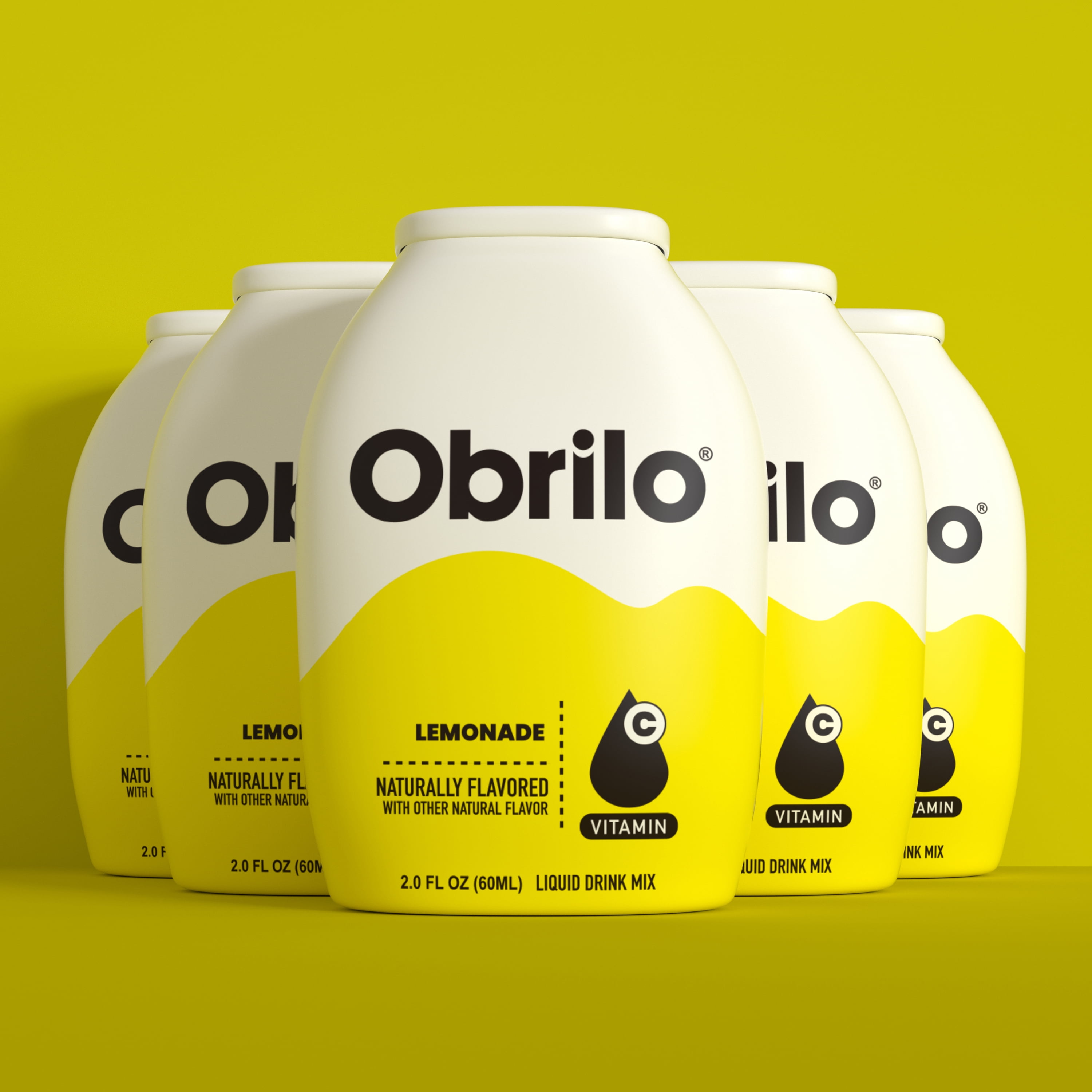 Obrilo Liquid Water Enhancer Drop Lemonade 5 Pack Zero Calorie, No