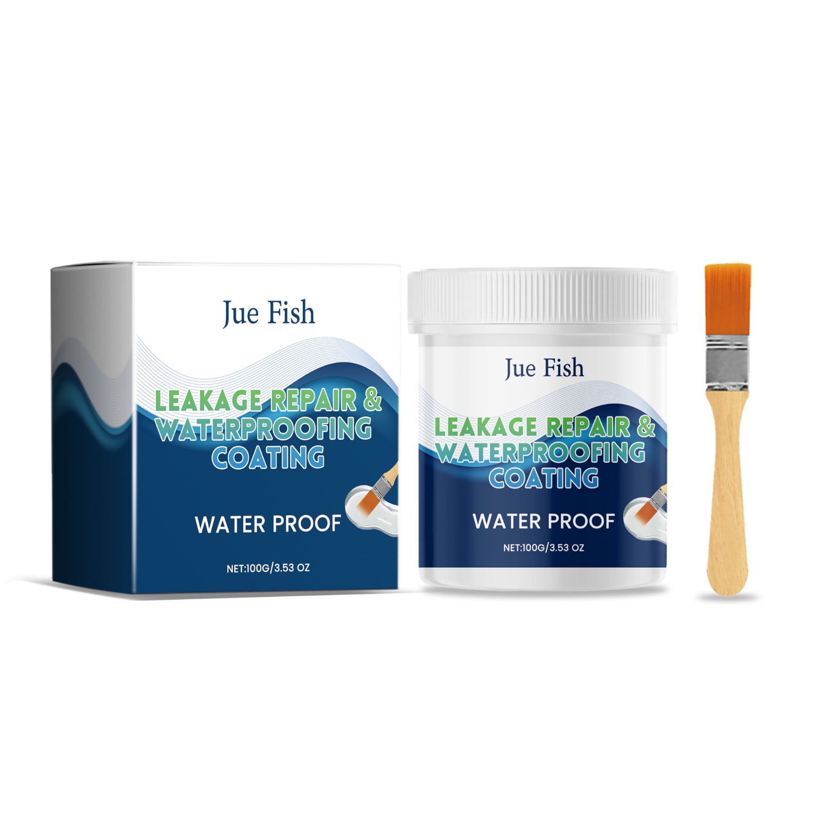 Liquid Waterproof Sealant Clear, Wadities Wall Bathroom Roof Water-Based Waterproof Coating, Invisible Repairing Leak Patch & Seal Liquid Rubber Sealant for Indoor and Outdoor