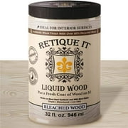 Liquid Wood Coatings - Stainable Primer - Paint It Then Stain It (Bleached Wood, Large)