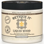 Liquid Wood Coatings - Stainable Primer - Paint It Then Stain It Bleached Wood, Medium