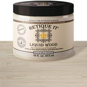 Liquid Wood Coatings - Stainable Primer - Paint It Then Stain It (Bleached Wood, Large)