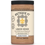 Liquid Wood Coatings - Stainable Primer - Paint It Then Stain It Dark Wood, Large