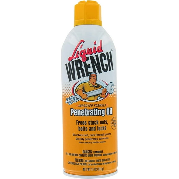 Liquid Wrench Penetrating Oil, 11 oz. Aerosol - Lot of 12
