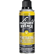 Liquid Wrench Penetrating Oil Spray   Lubricant for Bolts, Nuts & Locks   Helps Loosen Rusted Parts, Cuts Through Grease, Low Odor   Long-Lasting Lubrication   5.5 oz Case of 12