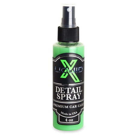 Liquid X Detail Spray with Quick Sealant - Gives a Just Waxed Look 4 oz