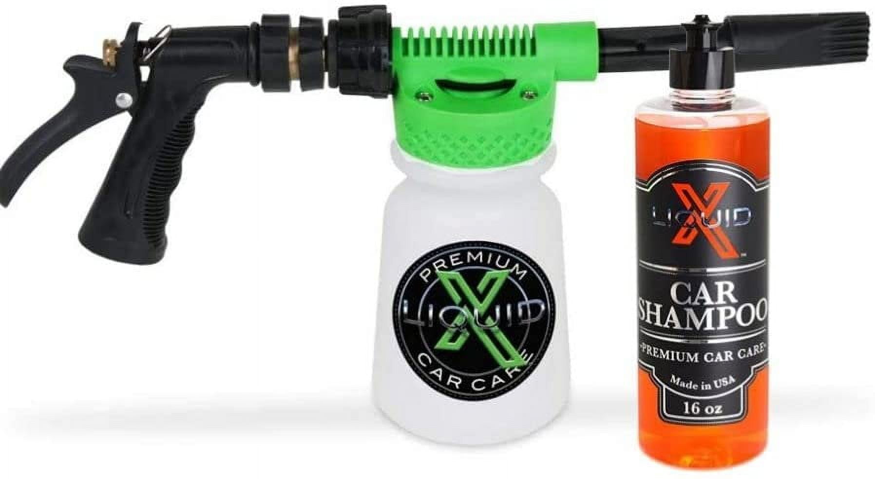 Liquid X Foam Wash Gun Car Washing Made Simple! Works with Regular