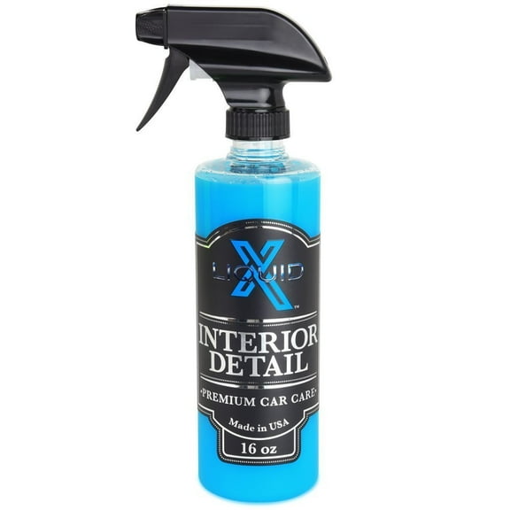 Liquid X Interior Detail Cleaner with UV Protection - Non Greasy Finish 16 oz