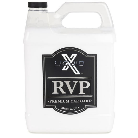 Liquid X Tire Dressing for Rubber, Vinyl & Plastic - No Sling Formula 1 Gallon