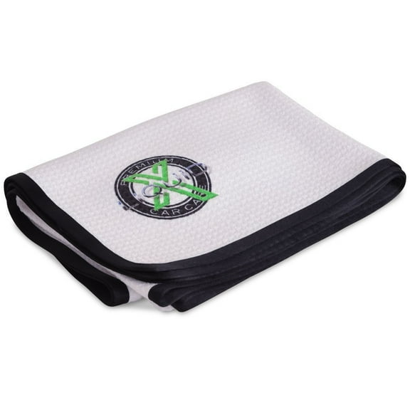 Liquid X Waffle Weave Drying Towel Microfiber with Silk Edges Ultra Absorbent - 25" x 36"