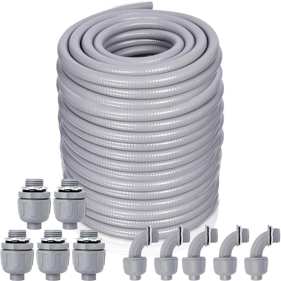 Liquid-tight Electrical Conduit Kit 1/2inch 150 Ft Non-metallic