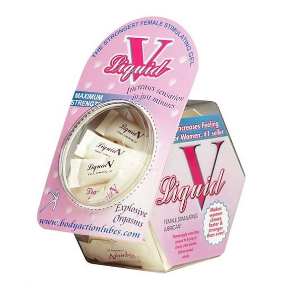 Liquid v for Women- 50 Piece Jar Display