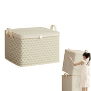 Liquidation Pallets! Large Storage Bags,Clothes Storage Bins, Foldable Heavy Duty Extra Large Clothes Storage With Durable Handles Thick Fabric for Blanket Comforter Clothing Bedding Clearance
