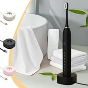 Liquidation & Promo, Electric Toothbrush Charger Base, Direct Plug Fast Charger, No Heat, Wall Mount Design, Cordless Operation, Travel Friendly, for Home Bathroom, Aestivo Liquidation & Promo