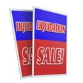 thumbnail image 1 of Liquidation Sale (2-PACK) 24" x 36" Plastic Signs | Sign Insert 4mm Corrugated Plastic Signs Storefront Window Poster, 1 of 2