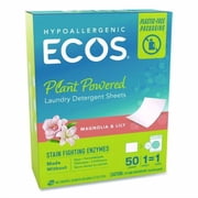 Liquidless Laundry Detergent Sheets, Magnolia and Lily, 6.17 oz Box, 50 Sheets | Bundle of 2