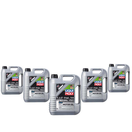 Liquimoly 2208 0W-20 Special Tec AA Motor Oil, Pack of 5
