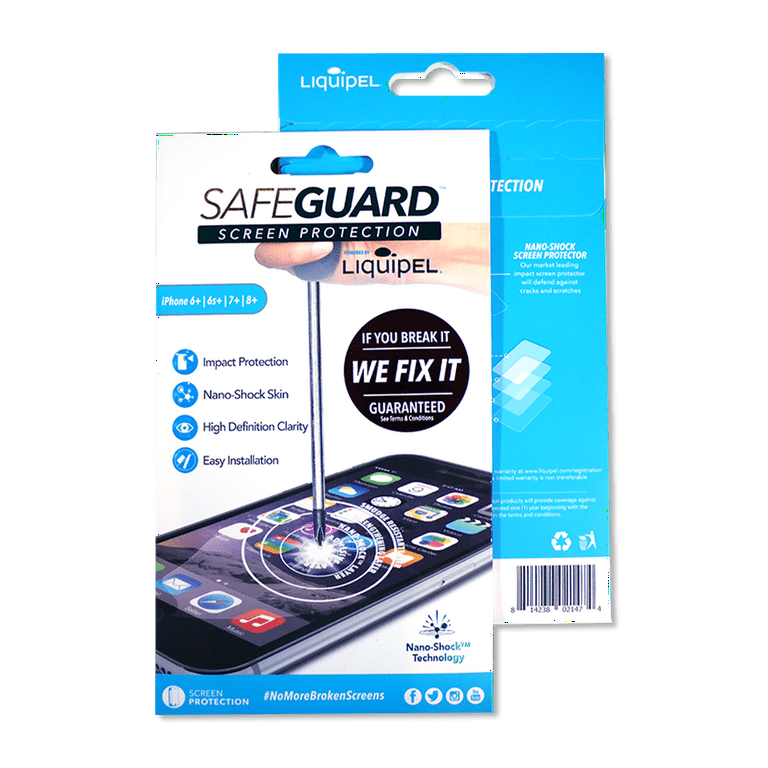 Liquipel SKINS Screen Protector iPhone 6/6s Plus Clear Liquipel SKINS Screen Protector iPhone 6/6s Plus Clear