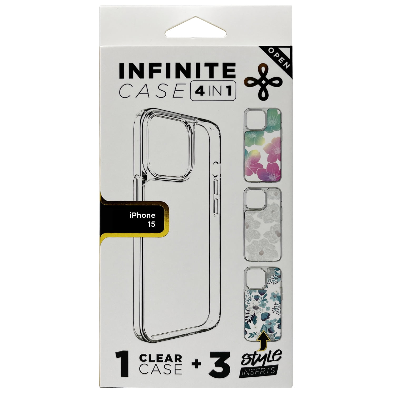 Liquipel Infinite Case - iPhone 15 - Floral