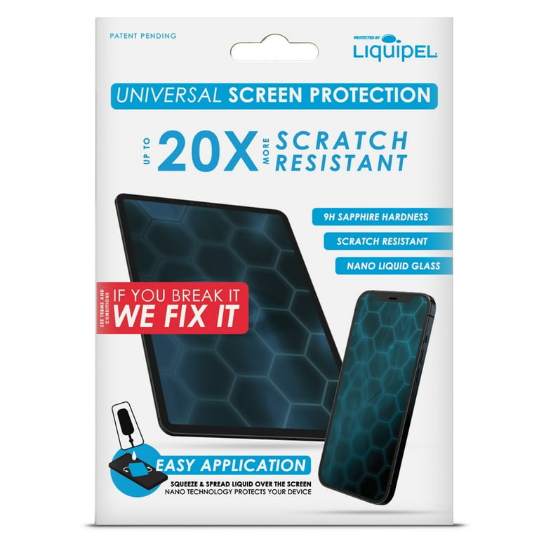 Liquipel Liquid Glass Screen Protector Tablet iPad Tab Protection Plan Walmart