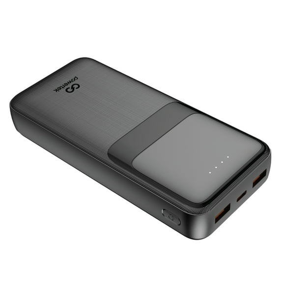 Liquipel Powertek 20,000mAh Portable Charger PD Power Bank with USB-C  Black