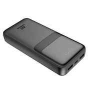 Liquipel Powertek 20,000mAh Portable Charger PD Power Bank with USB-C   Black