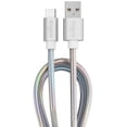 thumbnail image 1 of Liquipel Powertek 6' USB A to USB C cable, Silver, 1 of 6