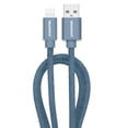 thumbnail image 1 of Liquipel Powertek Corduroy USB-A to Lightning - Blue, 1 of 7