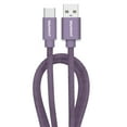 thumbnail image 1 of Liquipel Powertek Corduroy USB-A to USB-C - Purple, 1 of 7