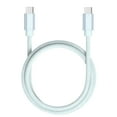 thumbnail image 1 of Liquipel Powertek Denim 6' USB-C to USB-C Cable, Light Blue, 1 of 7