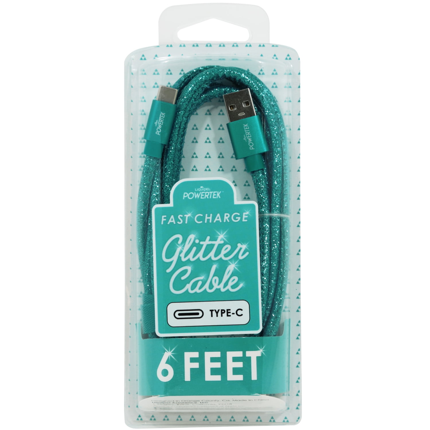 Liquipel Powertek Glitter Type C Cable