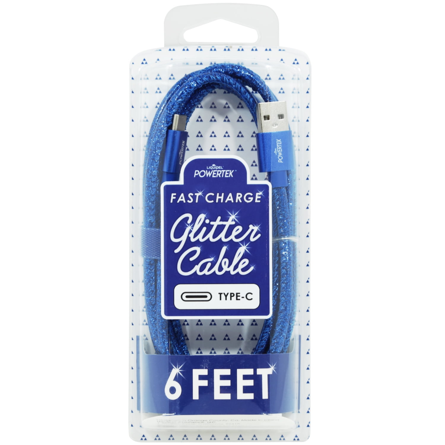 Liquipel Powertek Glitter Type C Cable